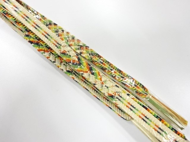 未使用品　正絹　手組帯締め